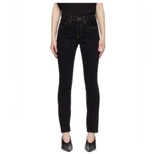 WARDROBE.NYC Black Straight Leg Jeans